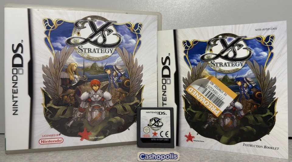 Ys Strategy | Nintendo DS UK PAL | Boxed & Complete w/ Manual CIB VGC - Tested - Image 1 of 4