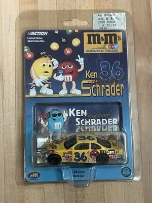 2000 ACTION NASCAR KEN SCHRADER M&M #36 1:64 GRAND PRIX LIMITED EDITION - Image 1 of 2