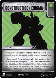 Constructicon Enigma - Promos - Transformers TCG - Picture 1 of 6