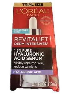 L'Oreal Paris Revitalift Derm Intensives Hyaluronic Acid Face Serum 0.5 fl. oz. - Picture 1 of 1