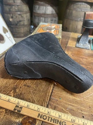 Asiento de bicicleta Efkade negro vintage - Hecho en Holanda Springer Saddle Cruiser Foto 1 de 4