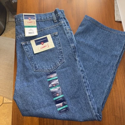 Pantalones de mezclilla Saddlebred para hombre 38x32 calce clásico nuevos con etiquetas estilo 8930 Foto 1 de 4