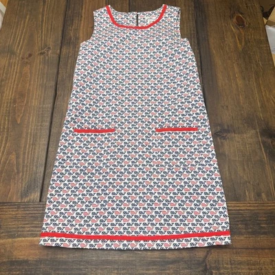 Vineyard Vines Girls Dress Size 14 American Flag Whale Print Sleeveless, USA - Image 1 of 4
