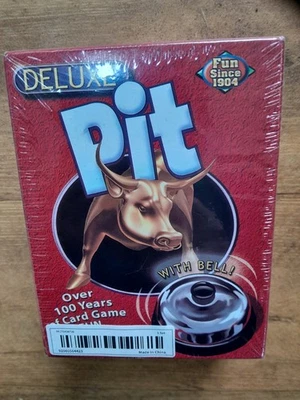 Pit Deluxe w/ Bell Card Game Corner The Market Winning Moves Classic Trading New - Image 1 of 2