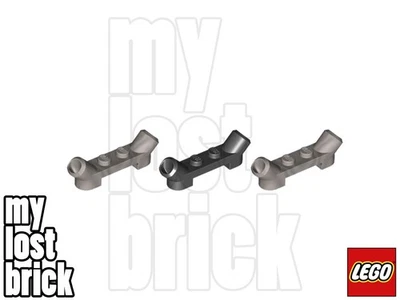 LEGO - Part 61072 - Plate 1x4 Angled Tubes (SINGLES) + NEW + SELECT COLOUR / QTY - Image 1 of 3