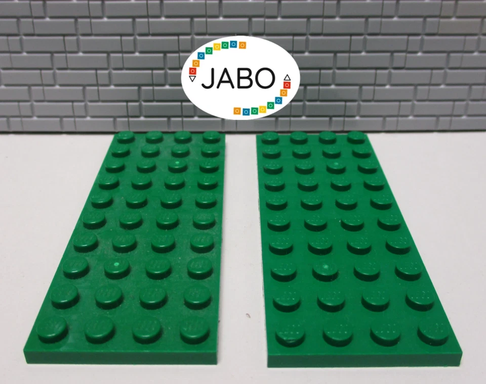 I12/18) Lego 2x 3030 Platte 4x10 grün Ritter Piraten Star Wars Modular - Bild 1 von 1