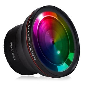 Hisewn 55MM 0.43x Professional HD Wide Angle Lens (Macro Portion) for Nikon D... - Picture 1 of 7