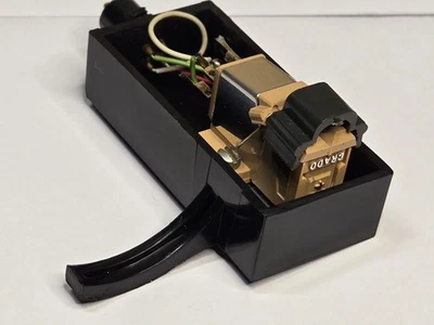 Cabezal giratorio AR Acoustic Research XA y XB con cartucho Grado MC+ funcionando Foto 1 de 4