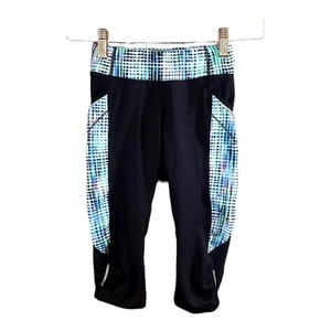 Athleta Girl Cropped Leggings Workout Athleisure Yoga Sporty Girls' XS / 6 - Picture 1 of 7
