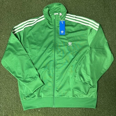 Adidas Adicolor Classics Loose Fit Firebird Track Top Green Women’s Sz XL IP0604 - Image 1 of 4