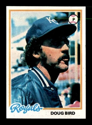 1978 Topps #183 Doug Bird   NM/NM+ X3490208 - Image 1 of 3