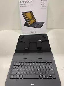 Logitech (920-008334) Universal Folio Keyboard - 9"/10" Tablets - Picture 1 of 8