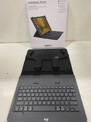 Logitech (920-008334) Universal Folio Keyboard - 9"/10" Tablets - Image 1 of 4