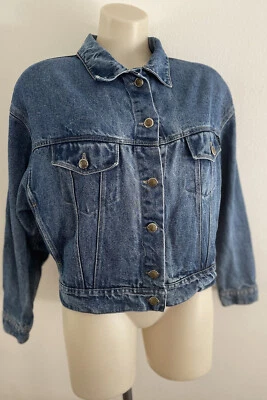 Chaqueta de mezclilla azul vintage Polo Ralph Lauren 1985 hebilla trasera talla 36-M Foto 1 de 4