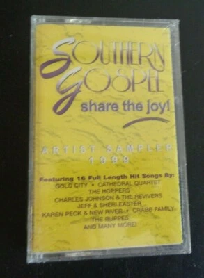 SOUTHERN GOSPEL Share the Joy Music Cassette Tape NEW Christian Music Sampler  - Image 1 of 2