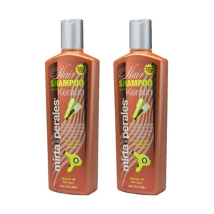 Mirta De Perales Moisturizing Keratin Shampoo. Sulfate Free. 16 Oz. Pack of 2 - Picture 1 of 4