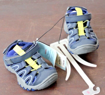 Cat & Jack Toddler Boys Afton Hiking Sandals Camo Yellow Size 5 - Image 1 of 4