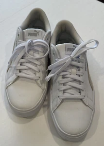 Puma Smash V2 Tiger Plateau Damen Sneaker weiß Freizeitschuhe 383877-02 Größe 9 - Bild 1 von 8