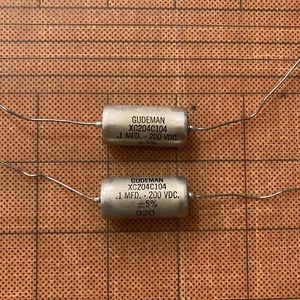 Capacitor 0.1mfd 200vdc 5% Gudeman (5 pieces) - Picture 1 of 1