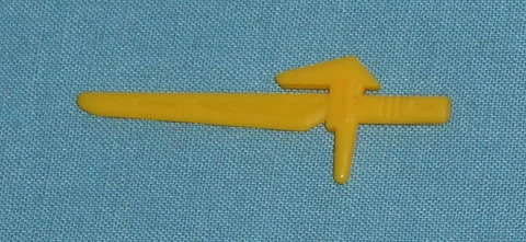 original G1 Transformers insecticon BARRAGE SWORD weapon part Cover
