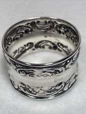Vintage Gorham Melrose Sterling Silver Napkin Ring #1232 Monogrammed Don