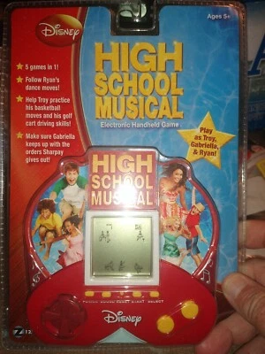 Sellado Zizzle Disney High School Musical Electrónico Portátil 5 en 1 Juegos Nuevo Foto 1 de 4