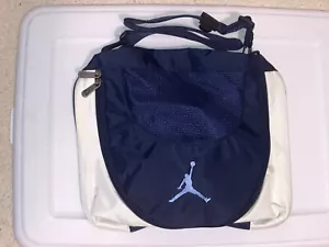 NIKE AIR JORDAN JUMPMAN Duffel Duffle Gym Travel Tote Bag Navy/White - Picture 1 of 11