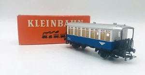 KLEINBAHN 370 PERSONENWAGEN - PASSENGER WAGON BLUE SCALE HO - Picture 1 of 9