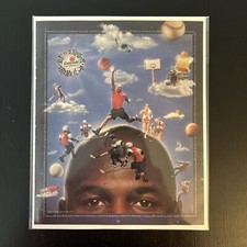 1996 Michael Jordan Gatorade Magazine Print Ad Chicago Bulls Approx. 10”x12”!