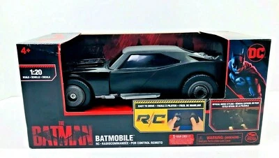 NIB The Batman Black Batmobile 1:20 RC 2.4 GHz Spin Master DC  - Image 1 of 3