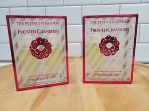 Bath & Body Works Perfect Christmas Frosted Cranberry 3 Wallflower Refill Bulbs - Picture 1 of 3
