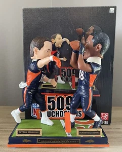 PEYTON MANNING & DEMARYIUS THOMAS Denver Broncos 509th TD Record Bobblehead NIB! - Picture 1 of 2