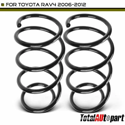 2x Muelles helicoidales para Toyota RAV4 2006 2007 2008-2012 L4 2,4 L 2,5 L V6 3,5 L delanteros Foto 1 de 4