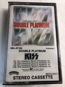 1978 Kiss Double Platinum Volume 1 sealed new Stereo Cassette vintage classic - Bild 1 von 2