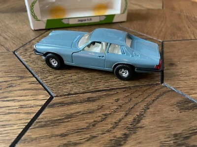 CORGI Jaguar XJS Light blue Made in GB Model Car - Image 1 of 4