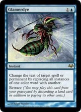 1x Glamerdye LP, English MTG Eventide