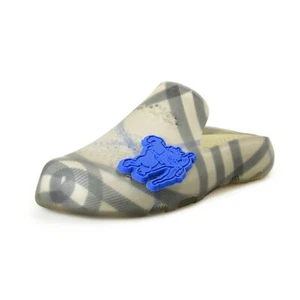 Burberry Women's "Stingray Clog" Rubber Pool Slide Flip Flop Shoes US 10 EUR 40 - Picture 1 of 8