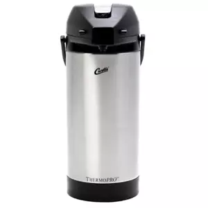 Curtis ThermoPro 3.8 Liter Stainless Steel Lined Airpot with Lever TLXA0101S000 - Picture 1 of 1