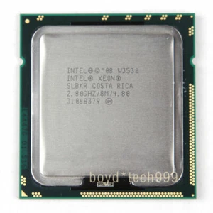 INTEL XEON W3530 PROCESSOR 2.8GHZ/8M/2400（SLBKR）LGA 1366 Socket B CPU - Picture 1 of 1