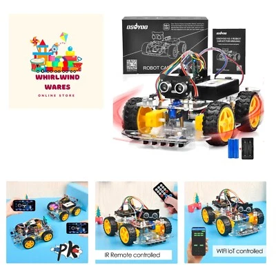 V2.1 Smart IOT Robot Car Kit for Arduino - Early STEM Education for Beginner ... - Image 1 of 4