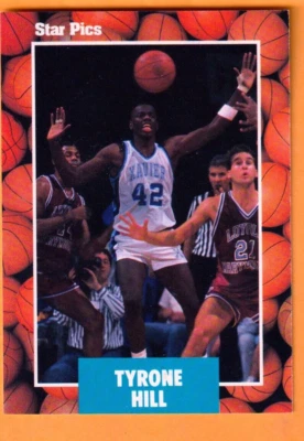 Tyrone Hill Xavier Musketeers 1990 Star Pics #38 - Image 1 of 2