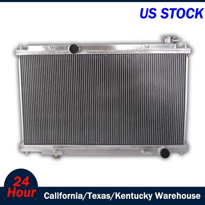 Radiador de aluminio para Nissan Máxima 3,5 L V6 2004-2008 2005 2006 2007 manual solamente Foto 1 de 4