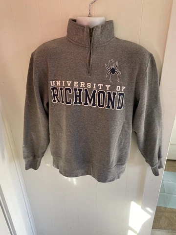 Vintage JanSport  Zip Pullover Sweatshirt Men's Small University Of Richmond Cover