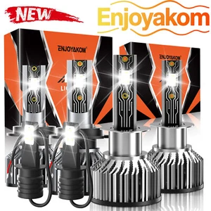 For Hyundai Elantra 2001-2003 6Pcs LED Headlight High/Lo Beam Fog Light Bulb Kit - Picture 1 of 11