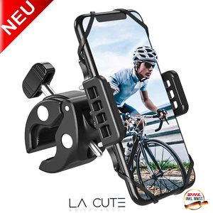 bis 7"Handyhalterung Fahrrad Motorrad Universal Handy Halter Smartphone Bike MTB - Bild 1 von 8