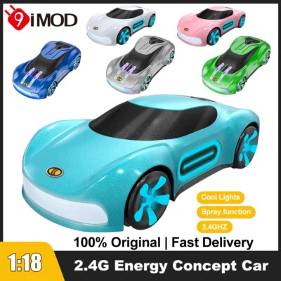 JJRC 1:18 RC Auto Stunt Car One-Key Spray Cool Lights Ferngesteuertes Fahrzeug - Bild 1 von 4