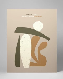 "Whitney (Band) - Chicago Whitney Day 2019 Cody Hudson Siebdruck Poster 16""x20"" - Bild 1 von 2