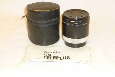 kenko CF1 auto teleplus 3x for Canon 35mm slr camera * - Image 1 of 4
