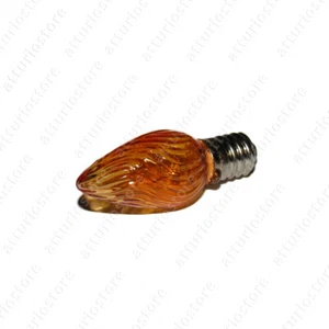 Votive Lamp for Candelabras 4.5V E10 Socket Orange - Picture 1 of 1