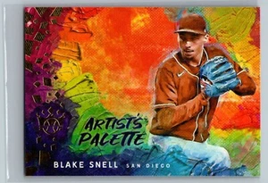 Blake Snell 2021 Panini Diamond Kings Artist's Palette Rainbow SP - Bild 1 von 2
